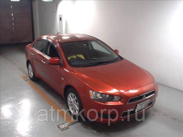 Спортивный седан MITSUBISHI GALANT FORTIS кузов CY3A год выпуска 2010 пробег 58 тыс км цвет красный